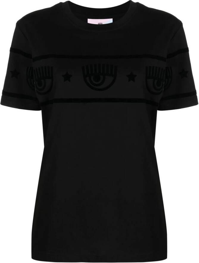 Chiara Ferragni T-shirt met logoprint Zwart