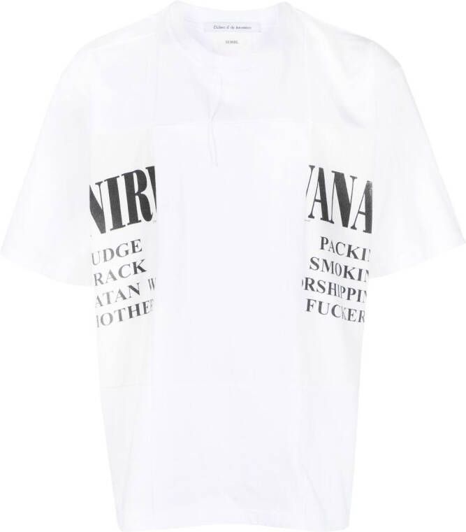 Children Of The Discordance T-shirt met print Wit