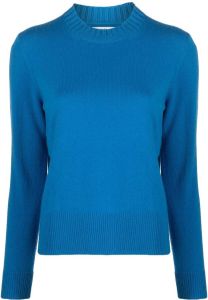 Chinti and Parker Cropped trui Blauw