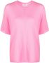 Chinti & Parker Gebreide T-shirt Roze - Thumbnail 1