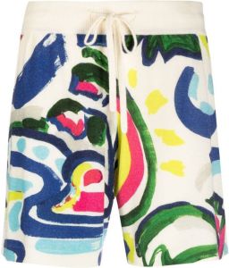 Chinti and Parker Shorts met print Beige