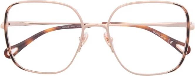 Chloé Eyewear Irene bril met vierkant montuur Goud