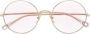 Chloé Eyewear Verstelbare zonnebril Goud - Thumbnail 1