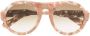 Chloé Eyewear Zonnebril met piloten montuur Beige - Thumbnail 1