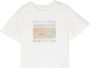 Chloé Kids T-shirt met logoprint Wit - Thumbnail 1