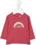 Chloé Kids T-shirt met logoprint Roze - Thumbnail 1