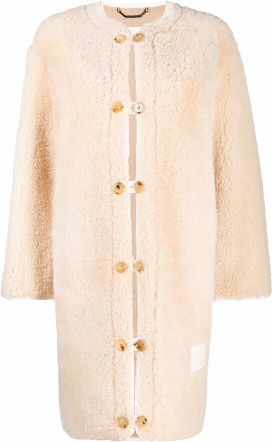 Chloé Lammy coat Beige