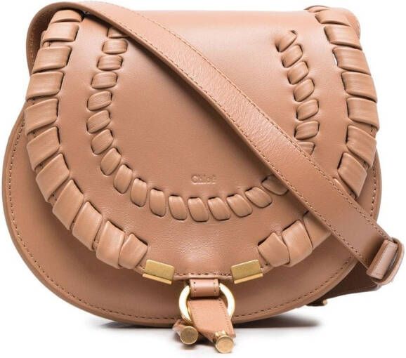 Chloé Marcie kleine crossbodytas Bruin