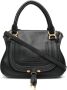 Chloé Marcie leren shopper Zwart - Thumbnail 1
