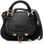 Chloé Marcie leren shopper Zwart - Thumbnail 1