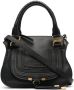 Chloé Marcie leren shopper Zwart - Thumbnail 1