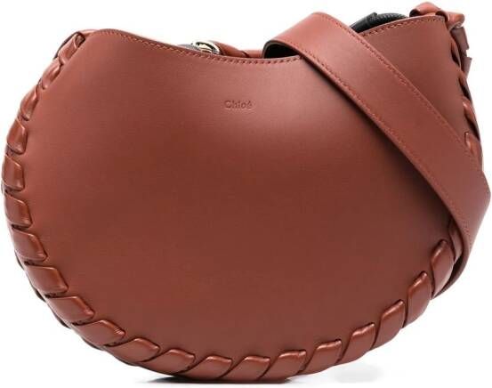 Chloé Kleine Marcie crossbodytas Bruin