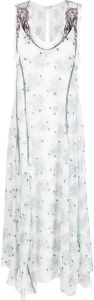 Chloé Maxi-jurk met bloemenprint Wit