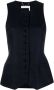 Chloé Button-up gilet Blauw - Thumbnail 1