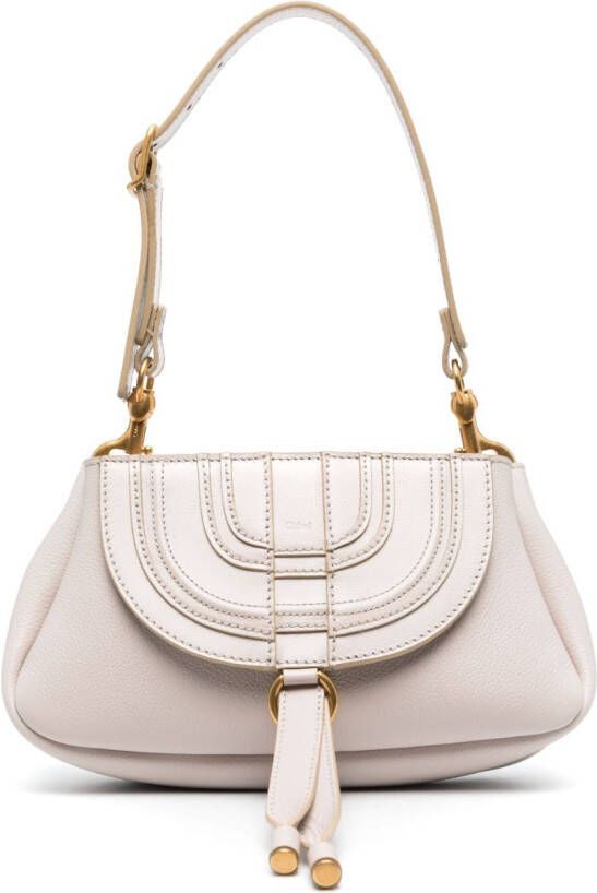 Chloé Marcie kleine clutch Beige