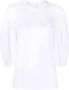 Chloé T-shirt met geborduurd logo Wit - Thumbnail 1