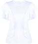 Chloé T-shirt met ruches Wit - Thumbnail 1