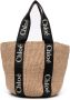 Chloé Woody grote shopper Beige - Thumbnail 1