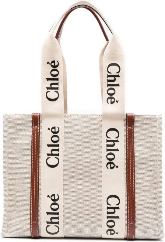 Chloé Woody shopper Beige