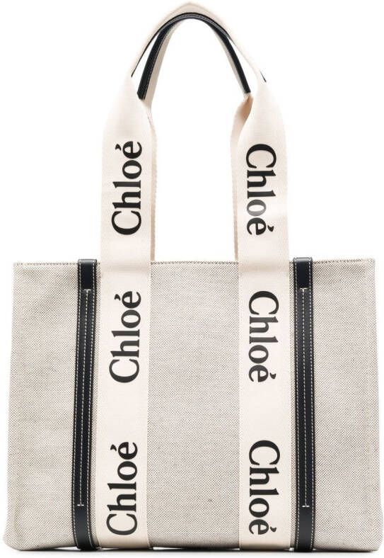 Chloé Woody shopper Beige