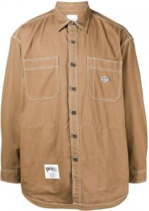 CHOCOOLATE Button-up shirtjack Bruin