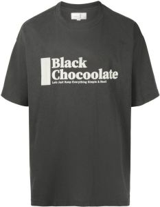 CHOCOOLATE T-shirt met grafische print Grijs