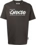CHOCOOLATE T-shirt met logoprint Grijs - Thumbnail 1