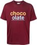 CHOCOOLATE T-shirt met logoprint Rood - Thumbnail 1