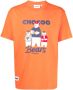 CHOCOOLATE T-shirt met print Oranje - Thumbnail 1