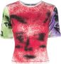 Chopova Lowena T-shirt met grafische print Rood - Thumbnail 1
