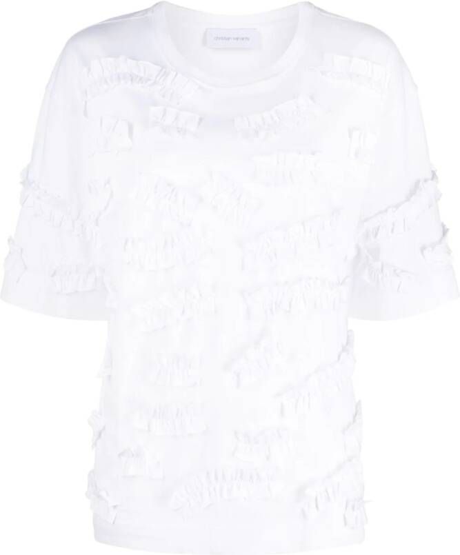 Christian Wijnants T-shirt van biologisch katoen Wit