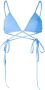 Christopher Esber Bikinitop met veters Blauw - Thumbnail 1