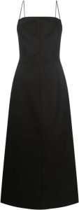 Christopher Esber Midi-jurk met vlakken Zwart