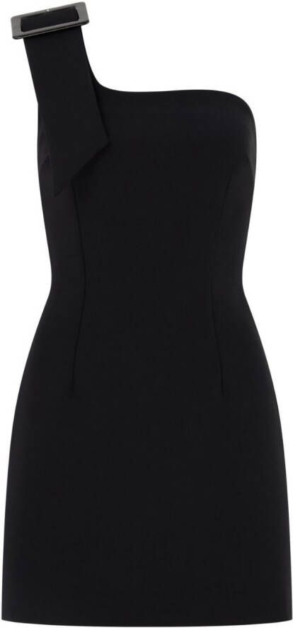 Christopher Kane Asymmetrische mini-jurk Zwart