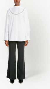 Christopher Kane Blouse met schakelketting Wit