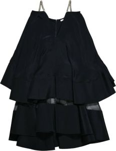 Christopher Kane Gelaagde jurk Zwart