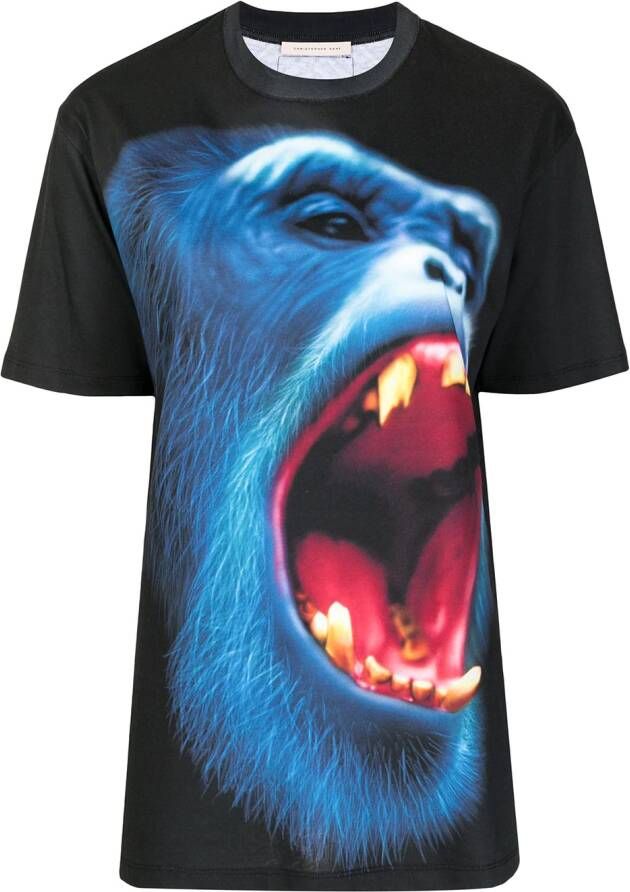 Christopher Kane Oversized T-shirt Zwart