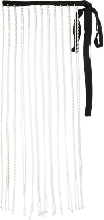 Christopher Kane Trui met parels Beige