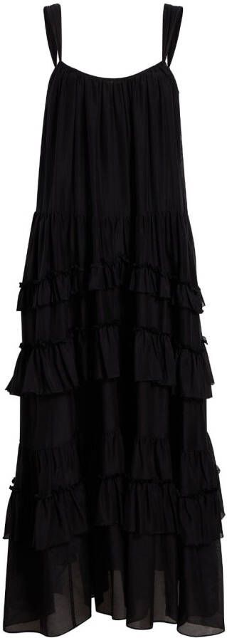 Cinq A Sept Gelaagde jurk Zwart