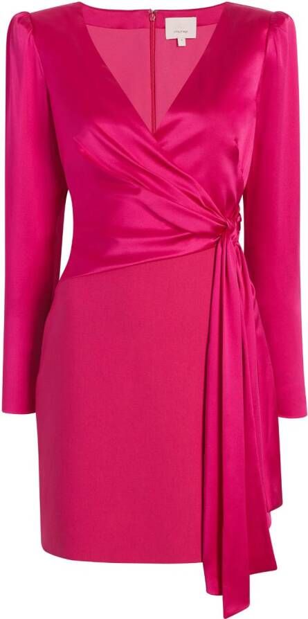 Cinq A Sept Mini-jurk met ceintuur Roze
