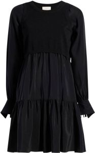 Cinq A Sept Gelaagde mini-jurk Zwart