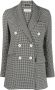 Circolo 1901 Geruite blazer Zwart - Thumbnail 1