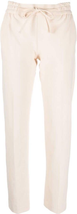 Circolo 1901 Broek met trekkoordtaille Beige