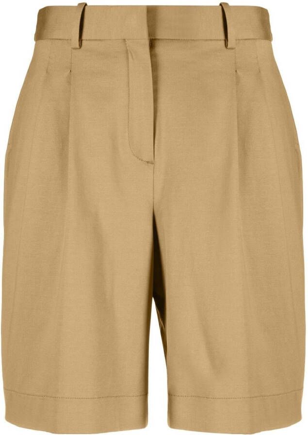 Circolo 1901 Geplooide shorts Beige