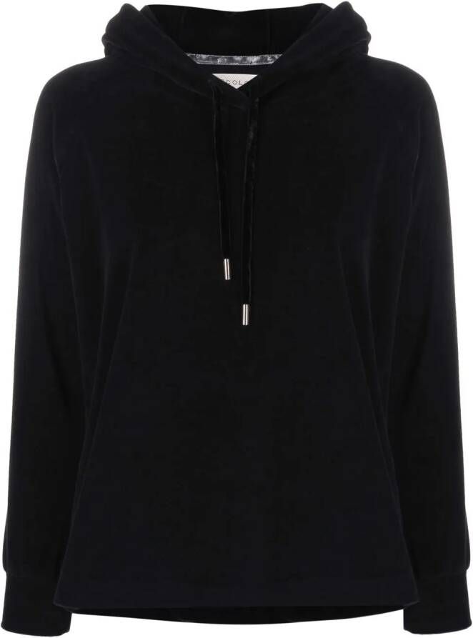Circolo 1901 Hoodie met logopatch Zwart