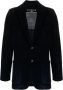 Circolo 1901 Ribfluwelen blazer Blauw - Thumbnail 1