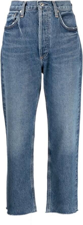 Citizens of Humanity Florence jeans met wijde pijpen Blauw