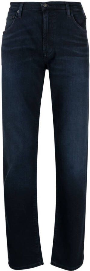 Citizens of Humanity Jeans met logopatch Blauw