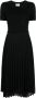 Claudie Pierlot Teli midi-jurk Zwart - Thumbnail 1