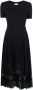 Claudie Pierlot Jurk van twee materialen Blauw - Thumbnail 1